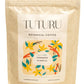 TUTURU Botanical Coffee Organic Cinnamon Vanilla Ground Coffee - Medium Roast, Low Acid - 8 oz, 22 Servings