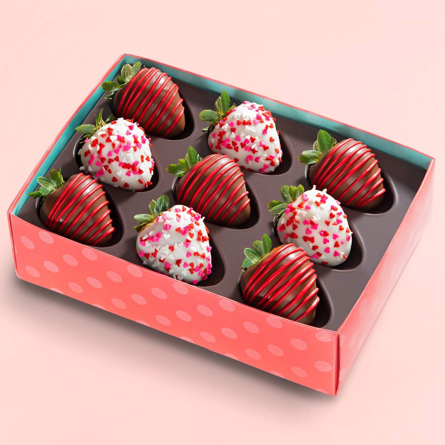 A Gift Inside Love Bites Dipped Strawberries - 9 Count Fun Size Berries