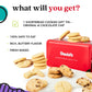 Davids Cookies Happy Holiday Assorted Cookies Bucket Sampler - 1.3Lbs Assorted Gourmet Cookies with Chocolate Chip Brownies and