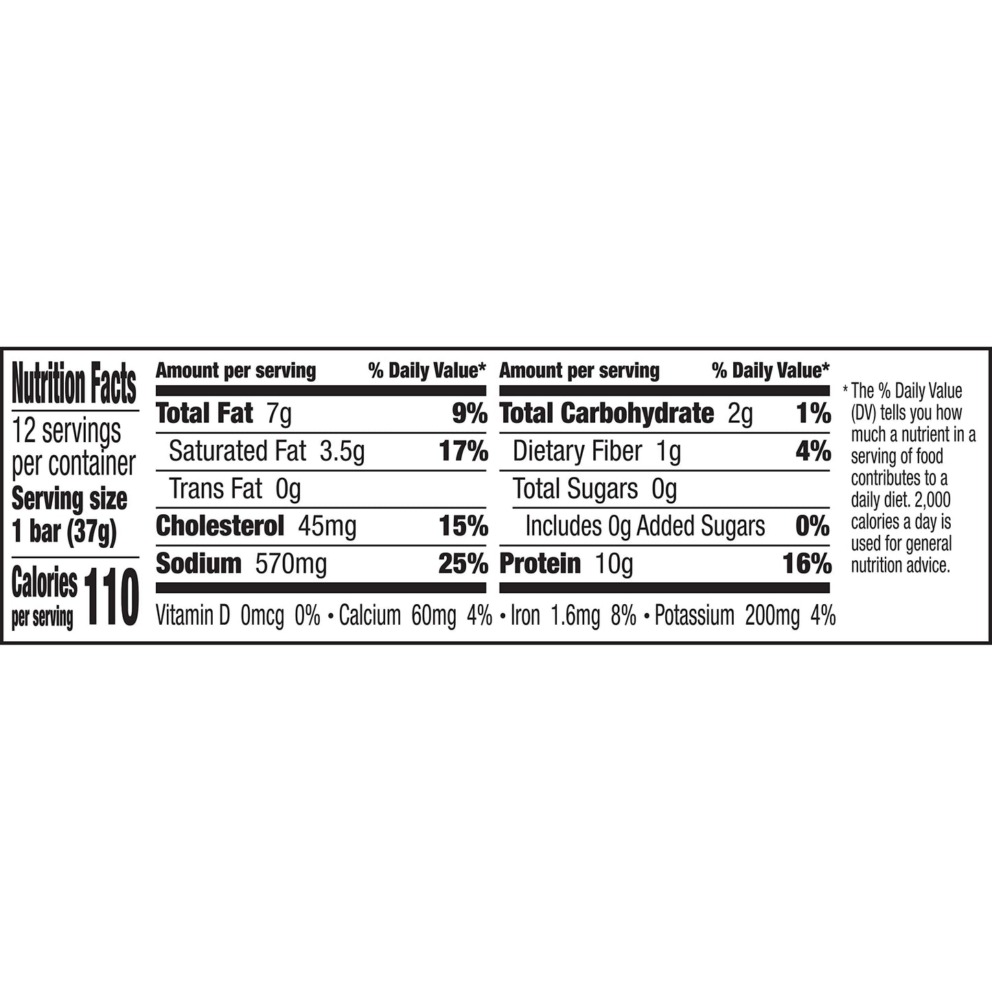 Epic Protein Bars, Bison Beef Sea Salt Pepper Paleo Friendly, 1.3 Oz, 12 Ct