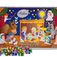 THE MADELAINE CHOCOLATE COMPANY Advent Calendar - 24 Milk Chocolates - 8oz - 2 Pack