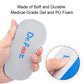 Dr. Foot'S Height Increase Inserts, Gel Heel Lift Insoles, Shoe Lifts Insoles For Leg Length Discrepancies (0.6'' Height)