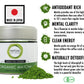 eco heed Matcha Green Tea Powder Organic Ceremonial Grade 1.4oz - 1st Harvest enhanced Matcha From Uji - Matcha Wellness