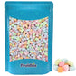 Fruidles Multicolor Mini Dehydrated Marshmallows in Resealable Bag - for Great Toppings (2 Pounds)
