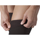 Jobst Relief Compression Stockings 20-30 Mmhg Thigh High Silicone Dot Band Open Toe Black Large