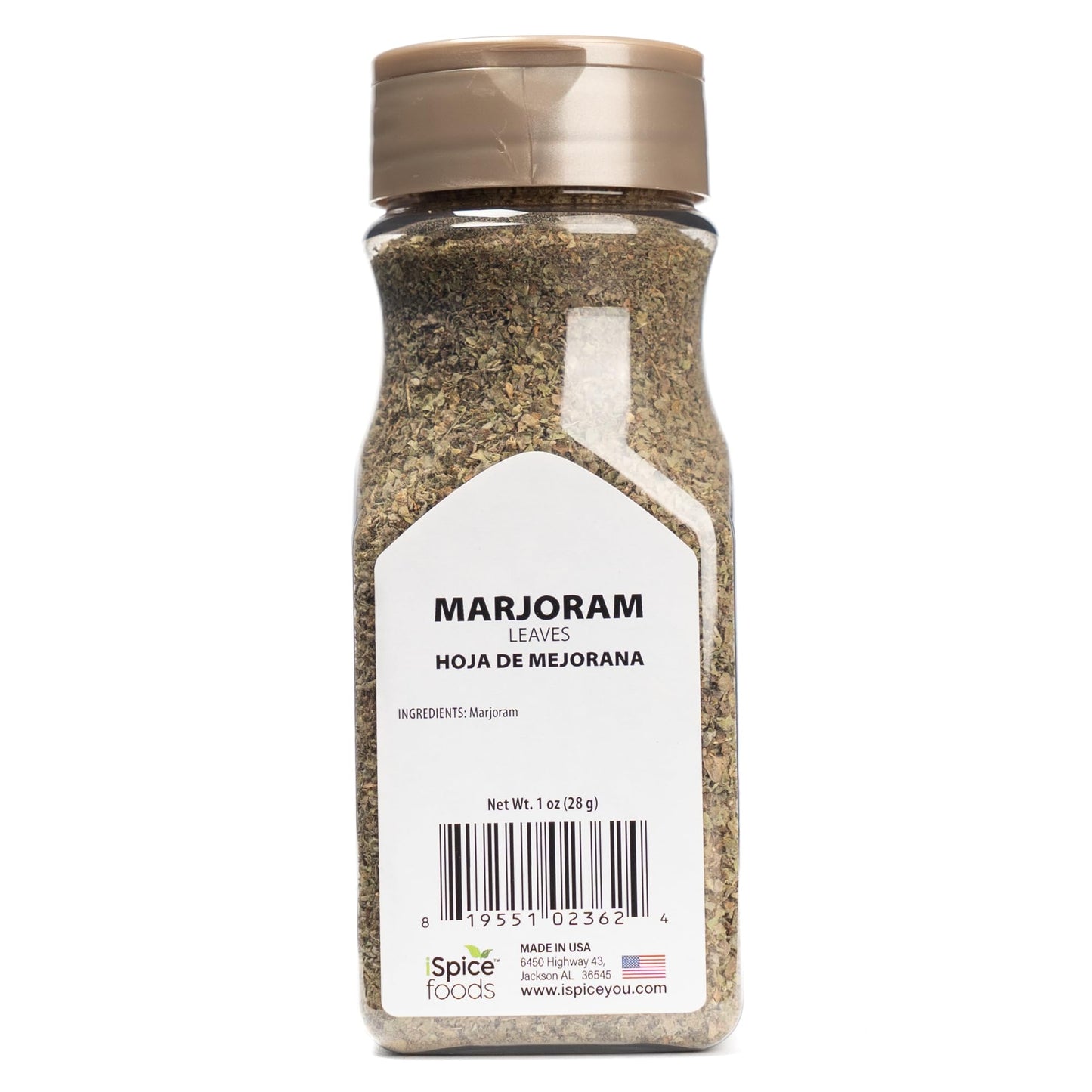 Ispice - Aromatic Marjoram Leaves 1Oz (28G)