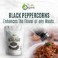 True Organic Ceylon Black Peppercorns Whole, USDA & Kosher Certified, Gluten-Free, 16 Oz, Non-GMO, Perfect for Grinder Refill