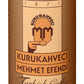Kurukahveci Mehmet Efendi Turkish Coffee, Arabica Beans, Roasted Ground,Rich Aroma, Fresh, Medium To Heavy-Bodied, Original Taste Since 1871 (17.6 Oz / 500 Gr)