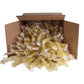 Espeez Extra Large Rock Candy Sticks - 144 Count - Individually Wrapped - Gold - Great for Candy Buffets, Birthdays, Weddings, Baby Showers