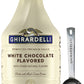 Ghirardelli - White Chocolate Flavored Sauce, 87.3 Ounce Bottle with Ghirardelli Stamped Barista Spoon