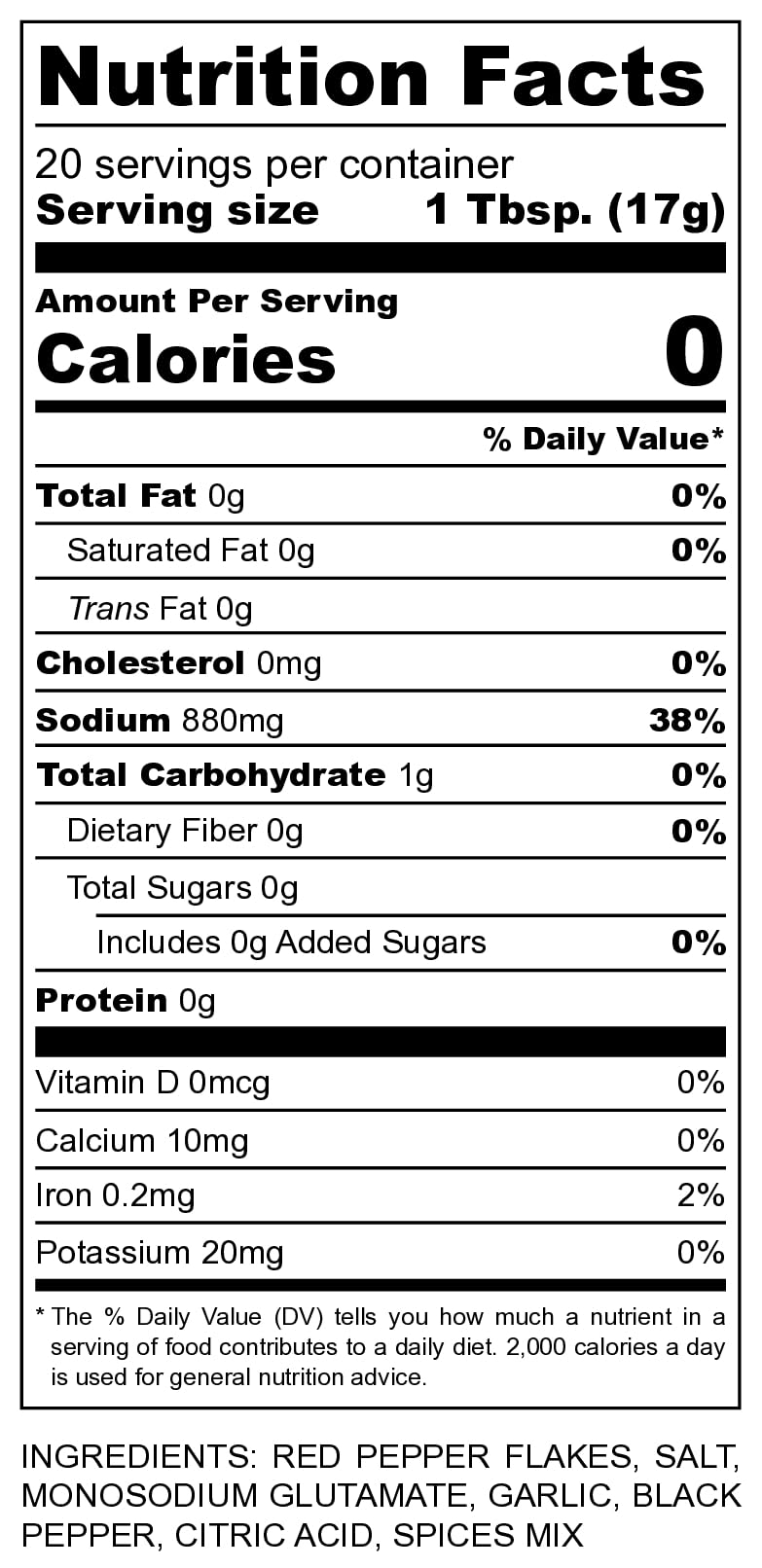 El Matador Seafood Seasoning - 12 Ounce (Pack of 1)