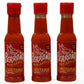 La Perrona Chiltepin Hot Sauce 5 Ounce Bottle | Red Chiltepin Pepper Salsa Picante | Extra Spicy | Handmade 5Oz (Pack Of 3)