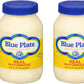 Blue Plate Real Mayonnaise, 30 Ounce Jar New (Two-Pack)