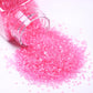 Sanding Sugar Pink Edible Sugar Sprinkles Sanding Sugar For Cake Decorating, Sparkling Edible Crystal Candy White Pearl Sugar Fo