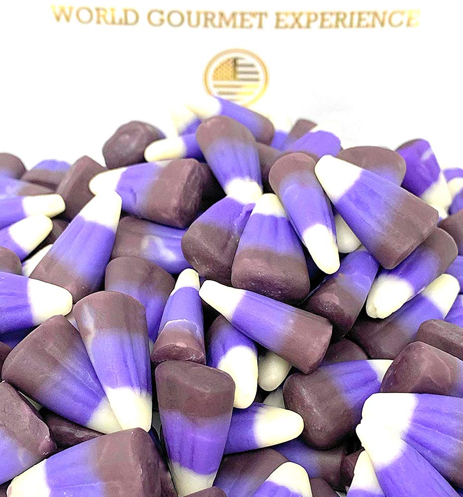 Sweetgourmet Blackberry Candy Corn | Purple Candy | 1 Pound
