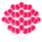 ZOFIA SWEET 32 Pack Twisty & Swirl Lollipops, Individually Wrapped, Pink, Baby Shower & Party Favors, No Artificial Dyes or Flavors