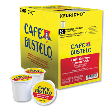 Cafe Bustelo Espresso Style K-Cup Pods for Keurig, 96 Count, Pack of 1