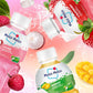Mogu Mogu Drink Variety Pack - 6 Chewable Juice Boxes with Lychee, Mango, and Strawberry Flavors for Kids
