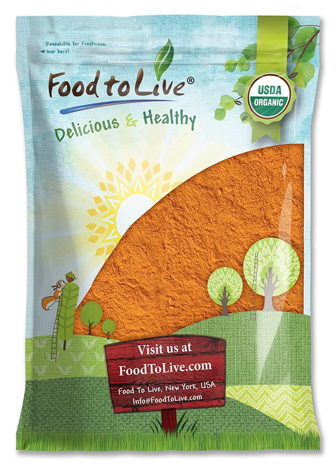 Organic Goji Berry Powder, 12 Pounds - Non-GMO, Kosher, Raw, Vegan, Bulk, Contains Maltodextrin