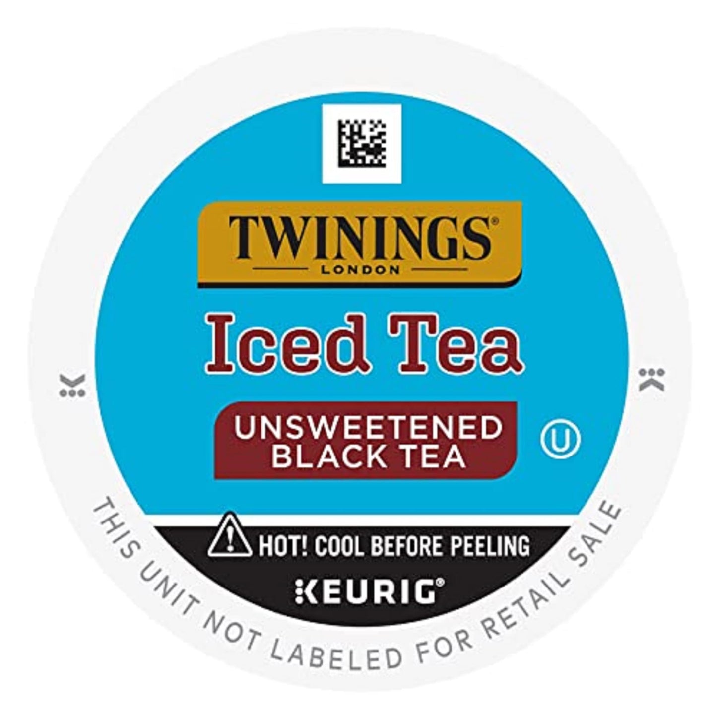 Twinings Brew Over Ice Unsweetened Black Iced Tea K-Cup Pods for Keurig, 24 Count (Pack of 1), Refreshing, Smooth, Caffeinated