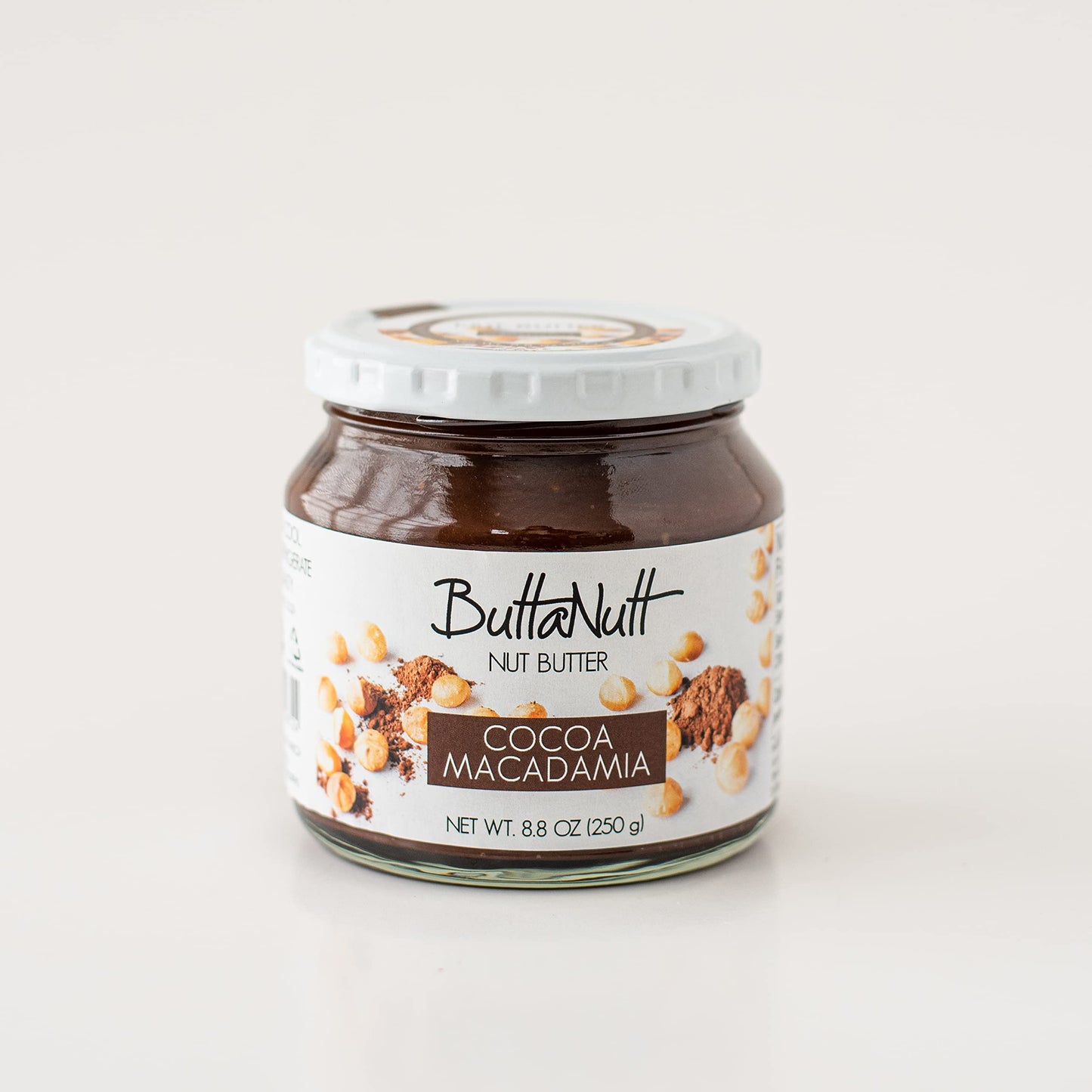 ButtaNutt Cocoa Macadamia Nut Butter - 8.8oz - Creamy, Nutritious Spread