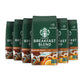 Starbucks Ground Coffee Breakfast Blend, Medium Roast, 12 oz each, Pack of 6, 100% Arabica