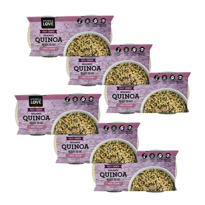 Quinoa Quick Cups (Fully Cooked Red & White Quinoa 12-Cups)