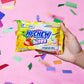 HI-CHEW Bites Original Mix Bulk Candy, Pack of 12 Bags, 2.12oz each - Mango Green Apple Strawberry Chewlets - Unique Fun Soft &