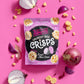 Wowza Sweet Maui Onion Rice Crisps, Healthy Sticky Rice Crunchy Rice Crisps, 3.5 oz bag (8 pack)