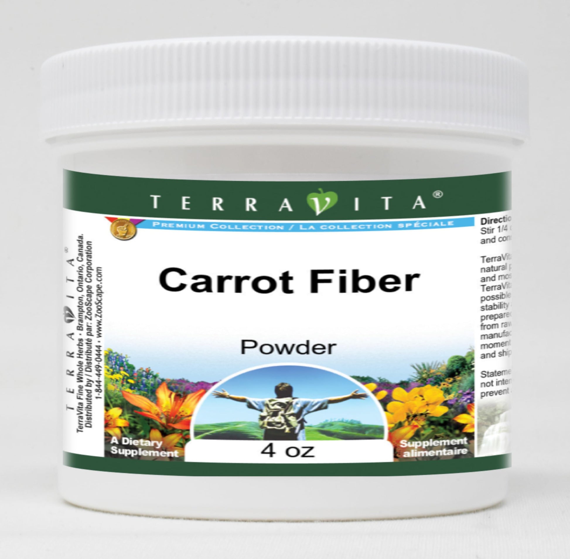Carrot Fiber Powder (4 oz, ZIN: 519523) - 3 Pack