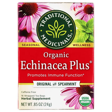 Echinacea Plus Tea with Mint and Citrus by TRADITIONAL MEDICINALS