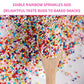 Rainbow Sprinkles,Dessert Sprinkles,Edible Sprinkles,Cupcake Sprinkles,Cake Sprinkles,Cookie Sprinkles,Ice Cream Sprinkles,Perfe