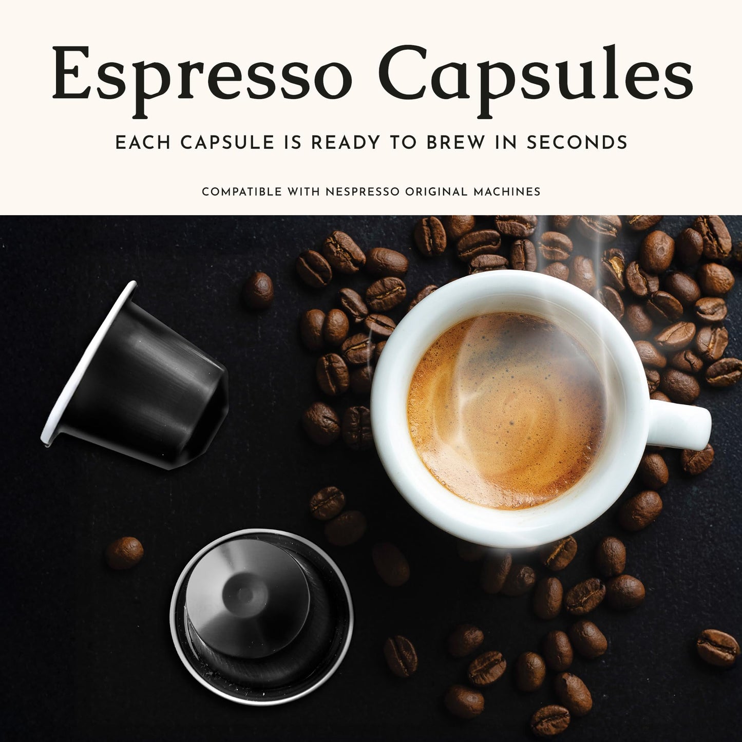 Segafredo Zanetti Espresso compact pieces – Dark Roast Aluminum Pods for Nespresso – Intensity 11 – 40 Count (4 Packs of 10)