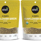 Elan Organic Sunflower Seeds, Raw, 7.1 oz, Pack of 2 | Unsalted | Shelled | Non-GMO | Vegan