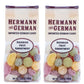 Hermann the German Hard Candy - Bavarian Fruit Assortment - Pack of 2 - 5.29 Ounce - Multicolor