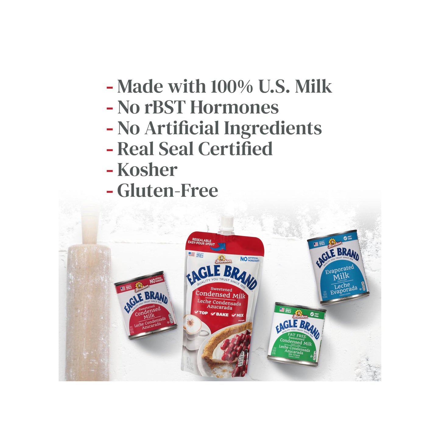 Eagle Brand Sweetened Condensed Milk, 14 Oz