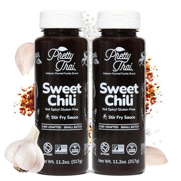Pretty Thai Sweet Chili Sauce, Gluten Free, Vegan, Pack of 2