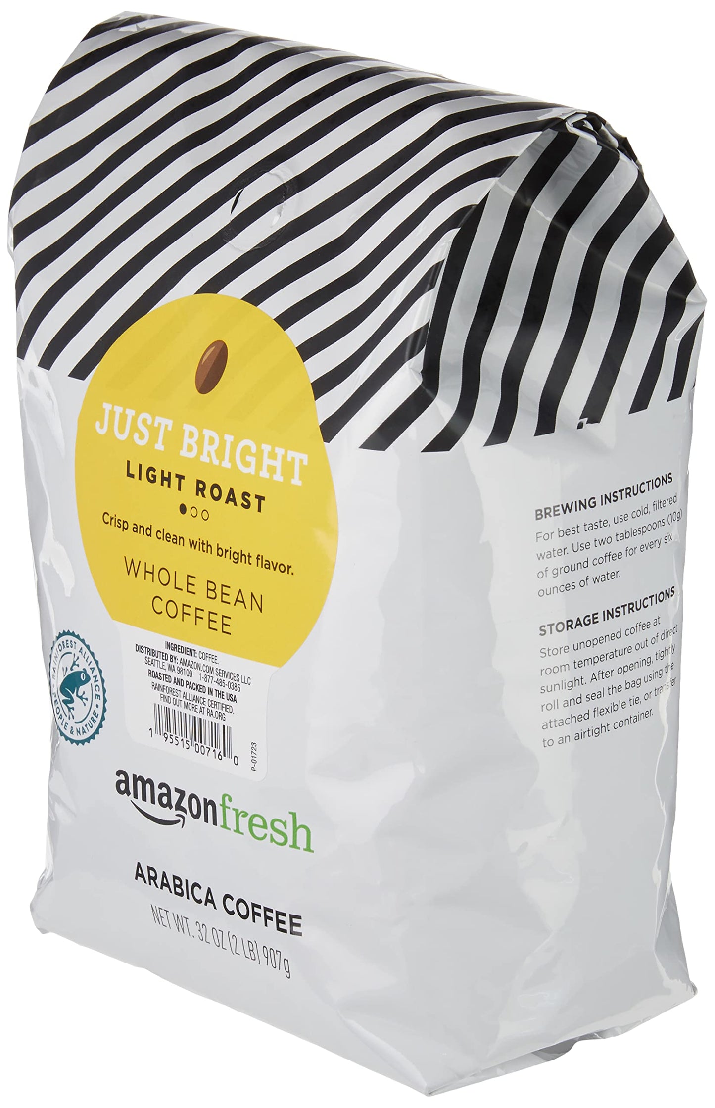 large online retailer Fresh Whole Bean Coffee Light Roast, 32 Ounce (Pack of 1)