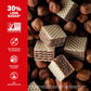 Loacker Quadratini Wafer Cookies Variety Pack - 30% Less Sugar, Mix of Hazelnut, Dark Chocolate, Vanilla - 8.82 oz (Pack of 6)