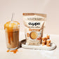 Cuppa Salted Caramel Healthy Mushroom Insant Coffee with Lions Mane & Ashwagandha for All Day Energy & Focus - No Crash or Jitters - Nootropics for Brain Health  Gut Health  Immunity  Stress  Memory + Mood - 60 Servings