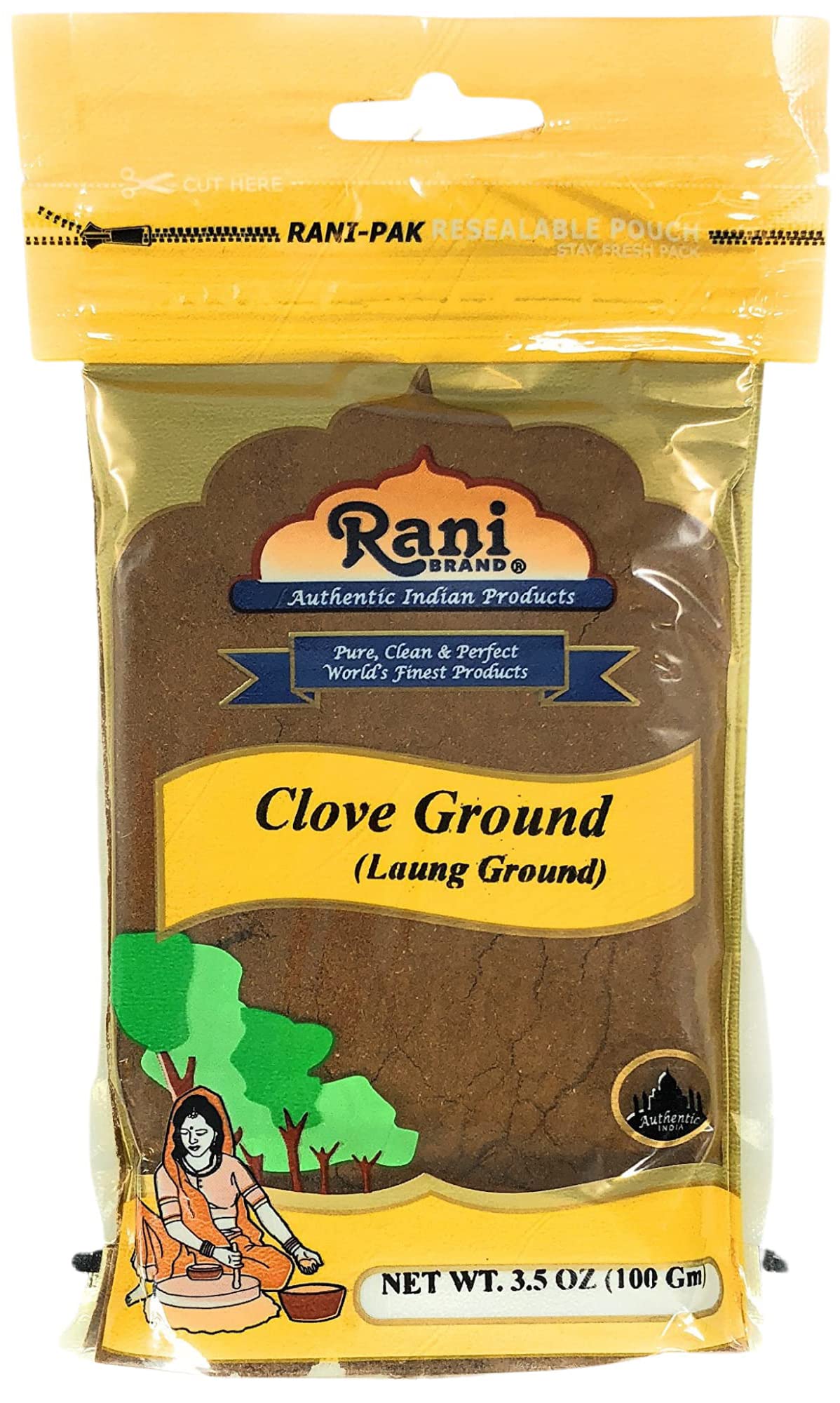 Rani Cloves Powder (Laung) Indian Spice 3.5Oz (100G) ~ All Natural, Gluten Friendly | Non-Gmo | Vegan | Indian Origin