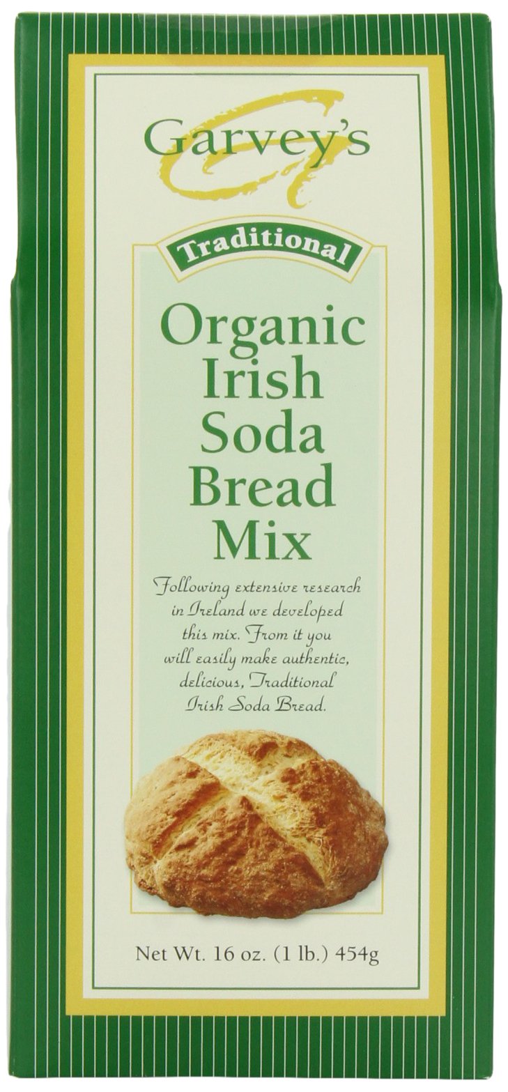 Garvey'S Organic Traditional Irish Soda Bread Mix, 16-Ounce Box (Pack Of 5)