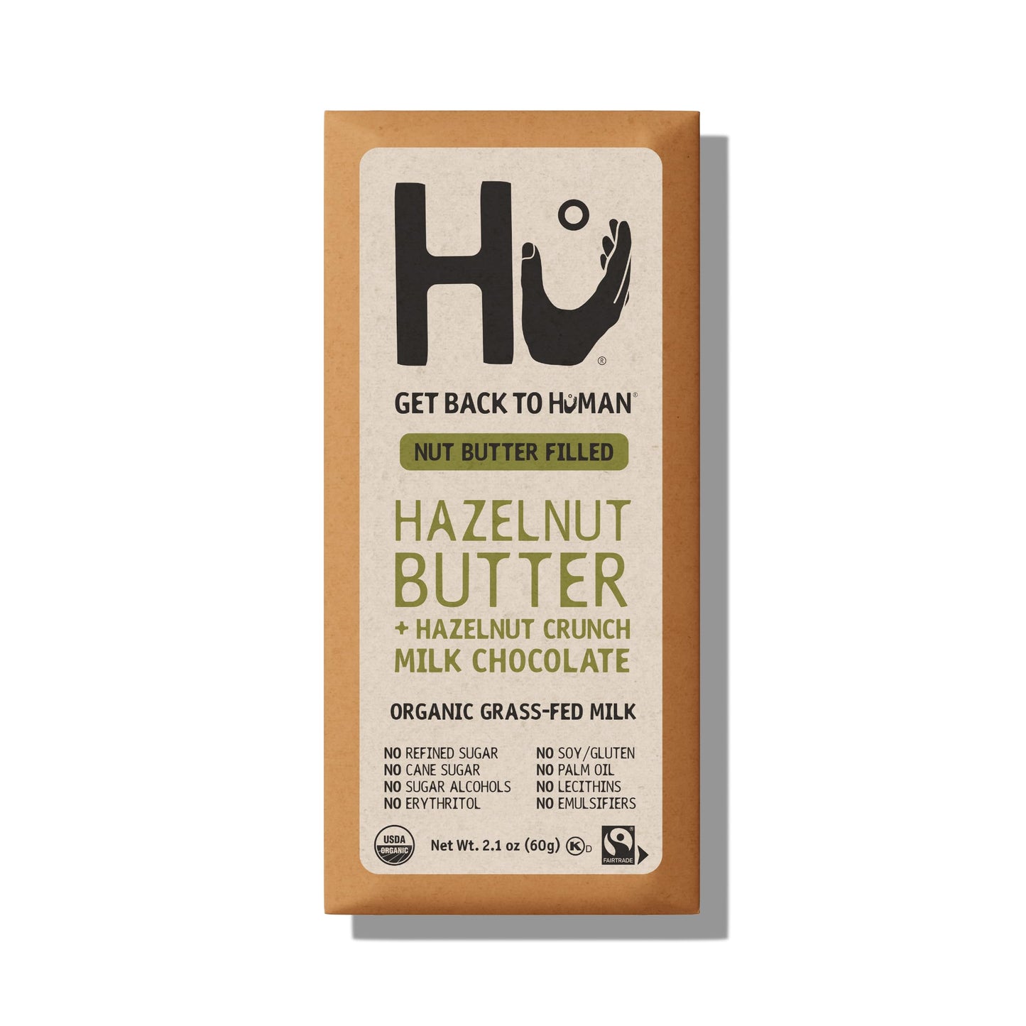 Hu Chocolate Crunch Bar, 2.1 Ounce, Pack of 1
