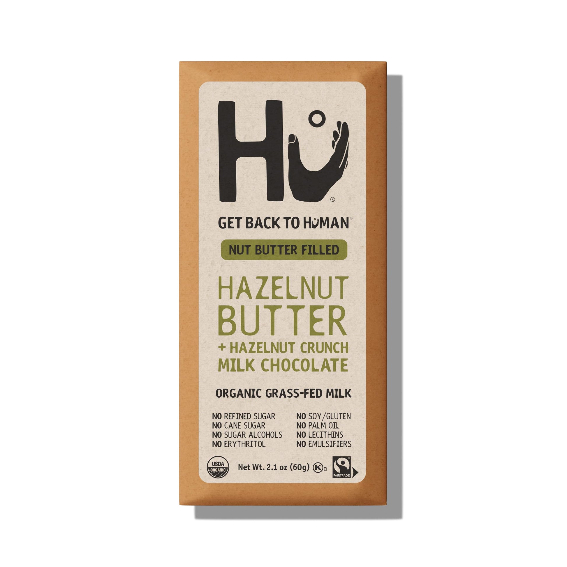 Hu Chocolate Crunch Bar, 2.1 Ounce, Pack of 1