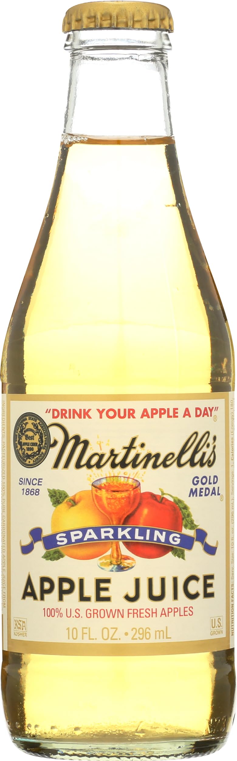 Martinellis  Juice Sparkling Apple  10 Fl Oz