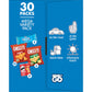 Kelloggs Snacks, Lunch Snacks, Kids Snacks, Mega Pack, Variety Pack, 30.1oz Box (30 Packs)
