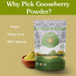 Ancient Roots Gooseberry Powder - 100% Pure, Non-GMO, Gluten-Free, 10.5 oz Resealable Bag