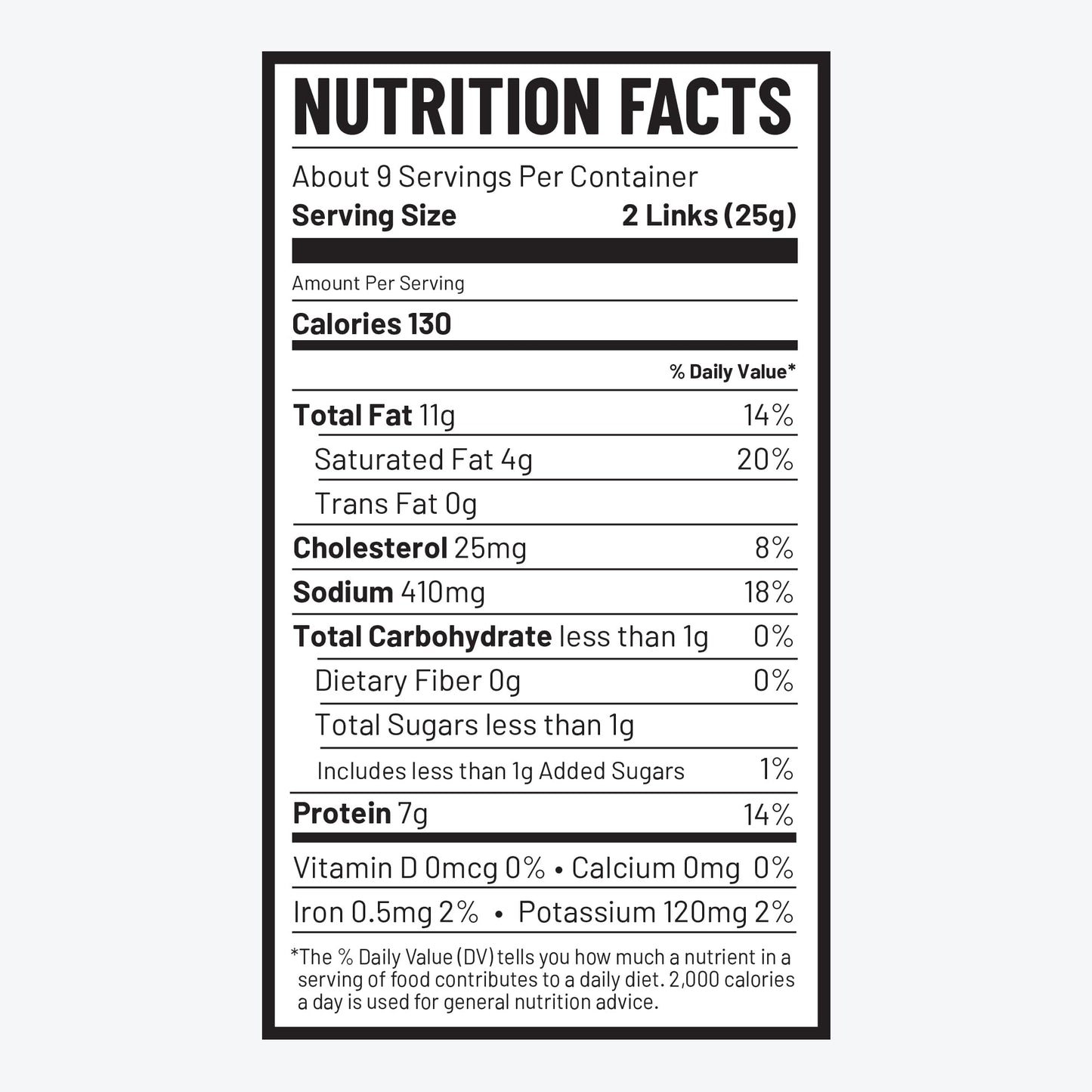 Dukes Pork Original Smoked Shorty Sausages  7g Protein Per Serving  Great for Charcuterie Boards  7.5 oz.