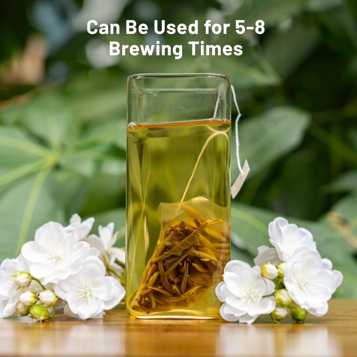 Iteaworld Jasmine Green Tea Loose Leaf Samplers Set, With Different Flowery Aromas, No Sweetener, Sweet After Taste, 4 Different