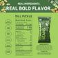 Rel Snacks Roasted Edamame by Freds Farm - Dill Pickle  Low Calorie (0.9oz  10-Pack) | Keto-Friendly  Low Carb  High Protein (11g) | Vegan | Ideal Crunchy Snack for Office and On-the-Go